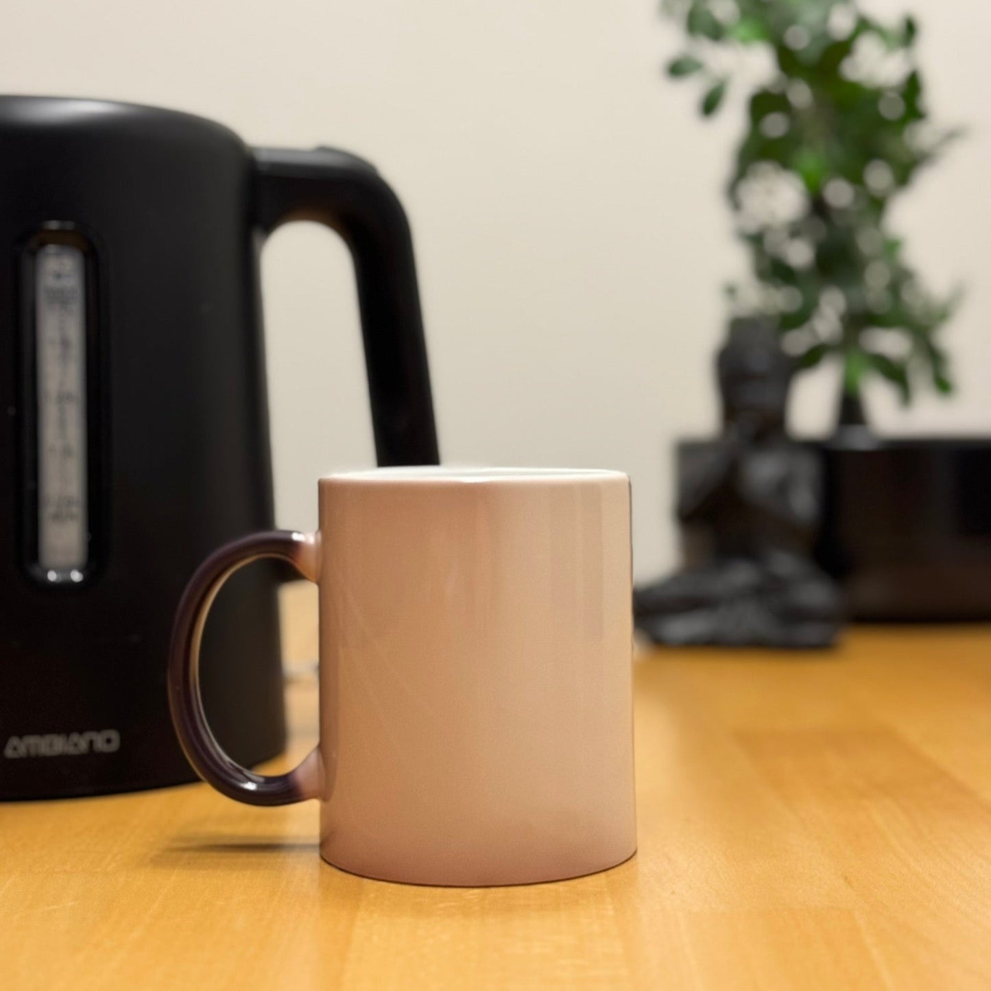 Tasse schwarz/weiss Thermo