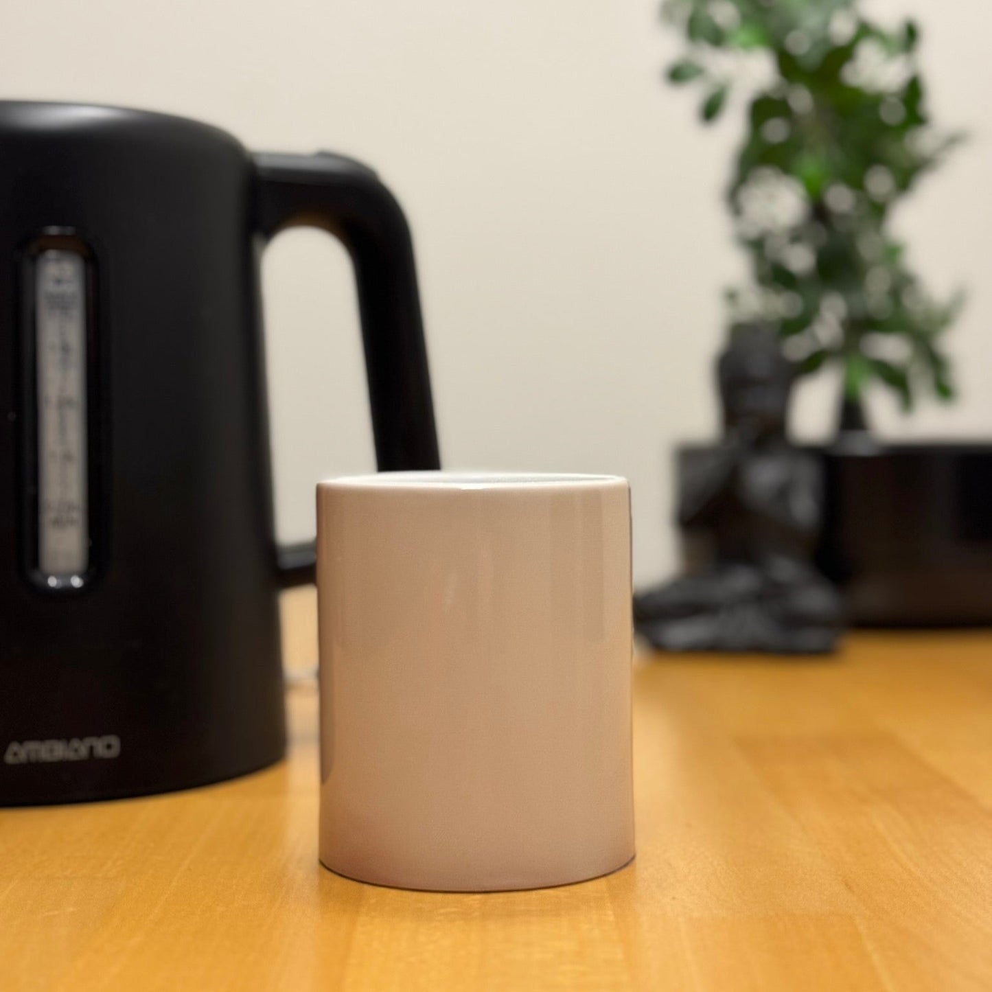 Tasse schwarz/weiss Thermo