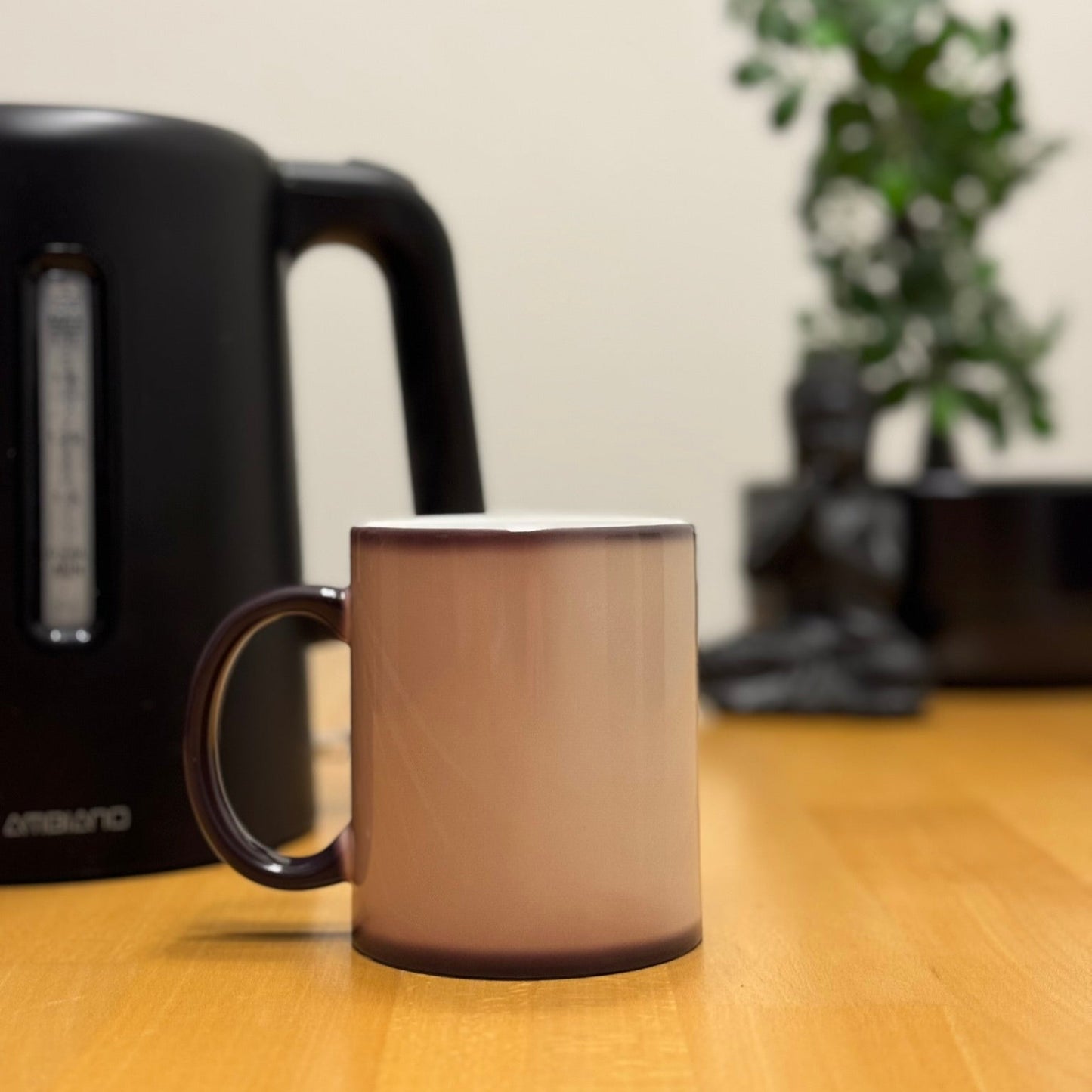 Tasse schwarz/weiss Thermo